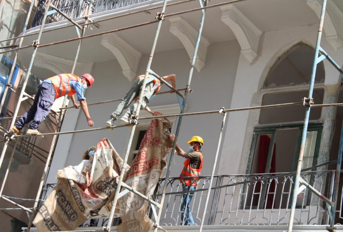 The art installation Beirut Narratives was conceived by two Lebanese architects Céline and Tatiana Stephan